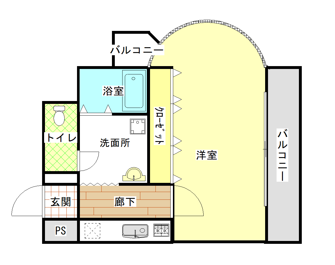 シャノアール　202号室　402号室