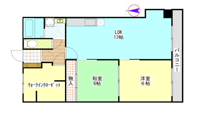 シャノアール　202号室　402号室